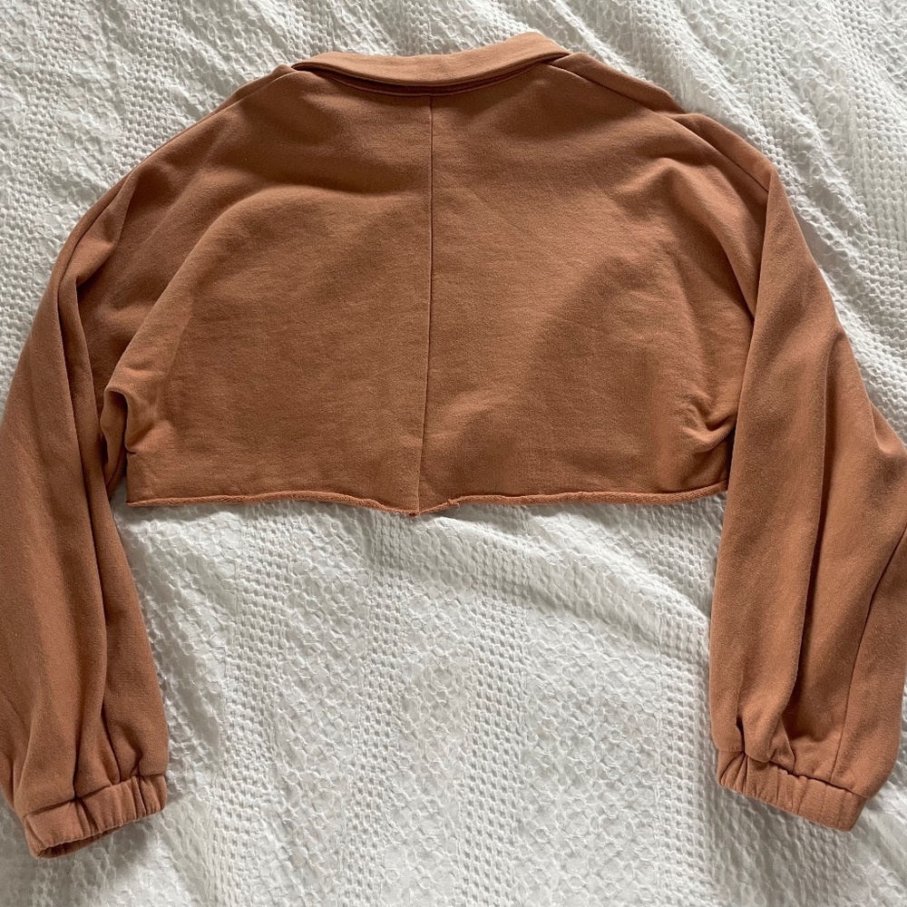 NWOT Sadie & Sage Up To Me Crop Sweatshirt - Picture 12 of 14